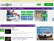 Tablet Screenshot of maxior.pl